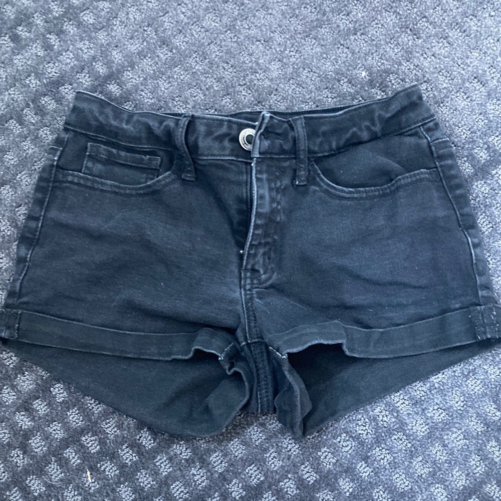 Juniors SO jean shorts